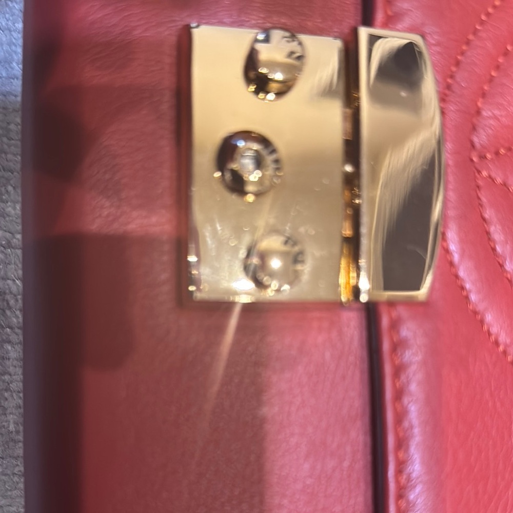 Valentino by Mario Valentino Cocoette Red Leather Bag - NWT - Picture 2 of 13